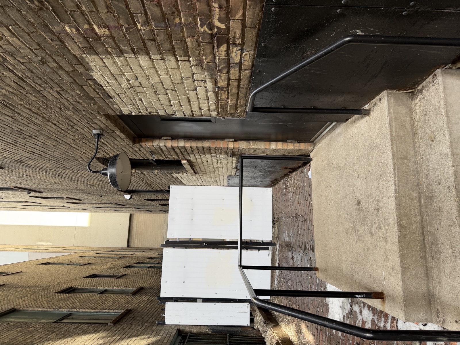 West Exterior - Stair A Entry